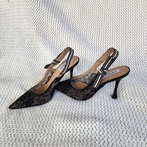 Woman's Dress Shoes Steve Madden Versali Pump Size 9M
